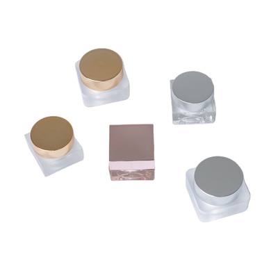 Limpeza facial 5g 15g recipiente acrílico frascos de luxo para cosméticos frasco de creme para os olhos