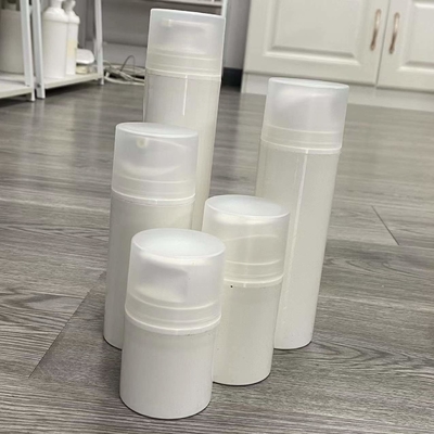 30 ml 50 ml 100 ml 120 ml 150 ml 200 ml Botão de bomba de plástico sem ar para cosméticos de plástico PP