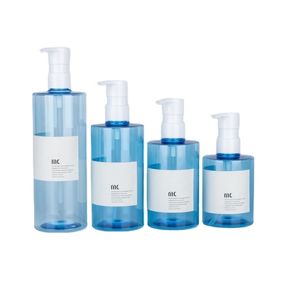 200 ml 250 ml 300 ml 400 ml garrafas de shampoo em material PCR/PET com impressão personalizada