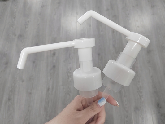 PUMPA SPRAYER 43mm longa bocal bomba de espuma de lavagem manual para embalagens de beleza e industrial