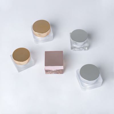 Limpeza facial 5g 15g recipiente acrílico frascos de luxo para cosméticos frasco de creme para os olhos