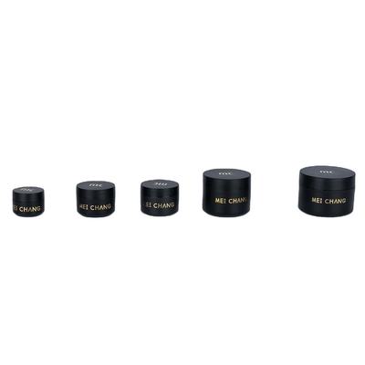 Cosméticos Industriais frasco de plástico PP com tampa de parafuso 5ml 10ml 15ml 30ml 50ml Cor redonda