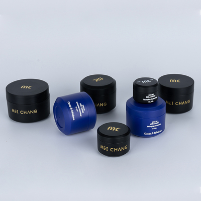 Cosméticos Industriais frasco de plástico PP com tampa de parafuso 5ml 10ml 15ml 30ml 50ml Cor redonda