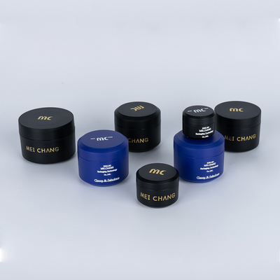 Cosméticos Industriais frasco de plástico PP com tampa de parafuso 5ml 10ml 15ml 30ml 50ml Cor redonda