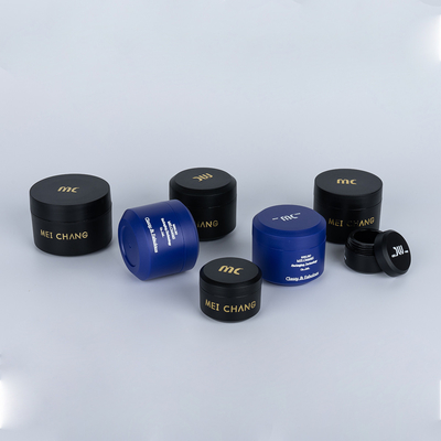 Cosméticos Industriais frasco de plástico PP com tampa de parafuso 5ml 10ml 15ml 30ml 50ml Cor redonda