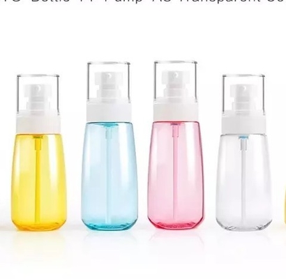 SPRAYER DE BUMPA Tipo de vedação 30ml 60ml 80ml 100ml PET Botão de spray cosmético para perfume de névoa de protetor solar