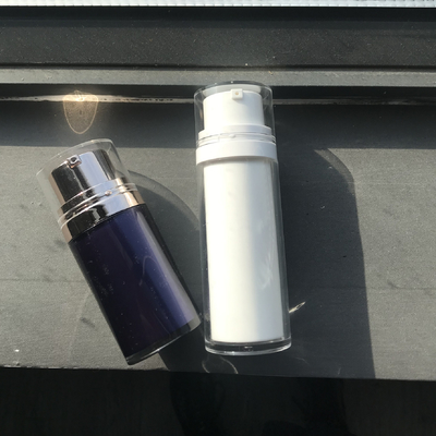 Embalagem de cosméticos para cuidados com a pele 30 ml Flasca sem ar substituível de 50 ml com serigrafia