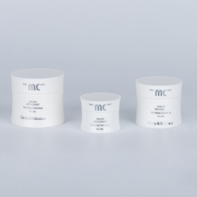 Design de parede única 15g 30g 50g frasco cosmético de plástico para soro ocular e creme regenerador