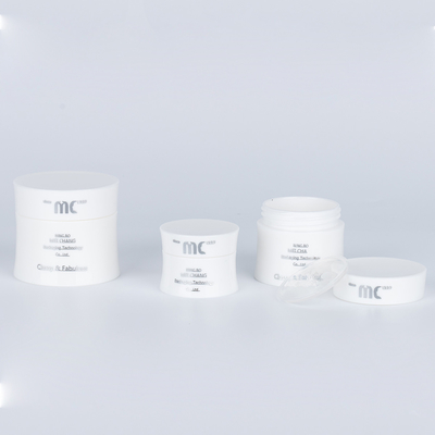 Design de parede única 15g 30g 50g frasco cosmético de plástico para soro ocular e creme regenerador
