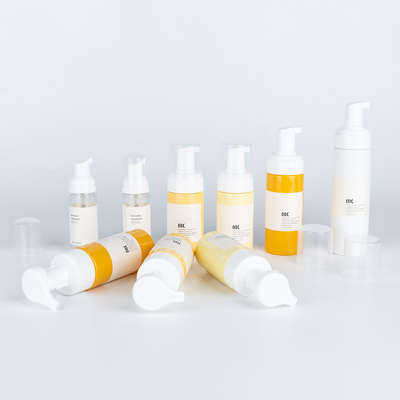 PETG garrafas de espuma de plástico em 60ml 100ml 150ml 200ml 240ml 500ml para cosméticos de cuidados com a pele
