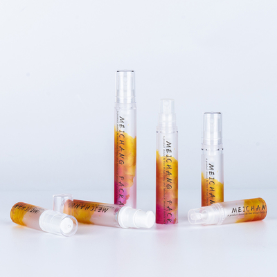 AS Material base 5 ml 10 ml 12 ml 15 ml Serum transparente, bomba de loção sem ar, frasco com tampa