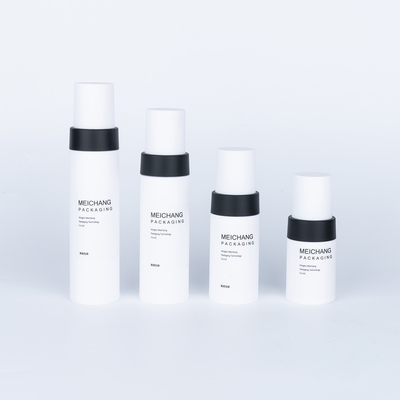 30 ml 50 ml 80 ml 100 ml Forma redonda AS Material do corpo Garrafa sem ar para loção corporal