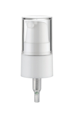 Grande quantidade de 20/410 24/410 Branco PP bomba de plástico dispensador de creme para cuidados cosméticos