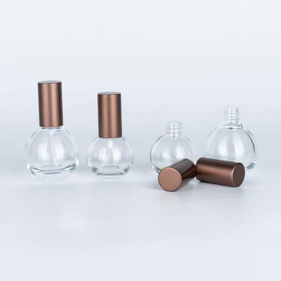 Frasco de vidro Sero de Cuidados da Pele Embalagem 30 ml 50 ml Bottom Powdery Liquid Bottle Dropper