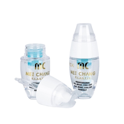 Taxa de descarga 0.25ml Gouache Misturador de gotas de frasco para o tónico de soro essencial PETG