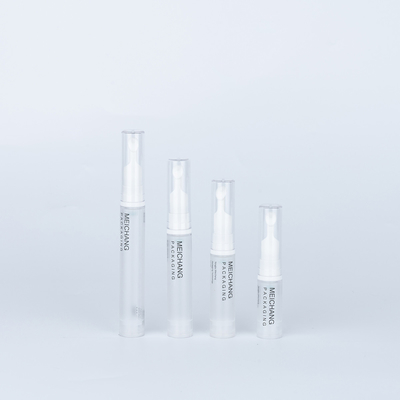 Creme de soro para os olhos Bottle de bomba sem ar com cabeça de massagem Loção de bomba de cosméticos Embalagem 5ml PP
