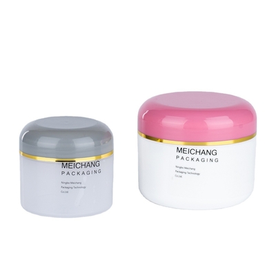 Botão de embalagem de cuidados pessoais da pele com 100g de plástico PP Jar cosmético por MEI CHANG