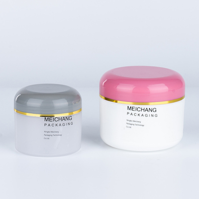 Botão de embalagem de cuidados pessoais da pele com 100g de plástico PP Jar cosmético por MEI CHANG