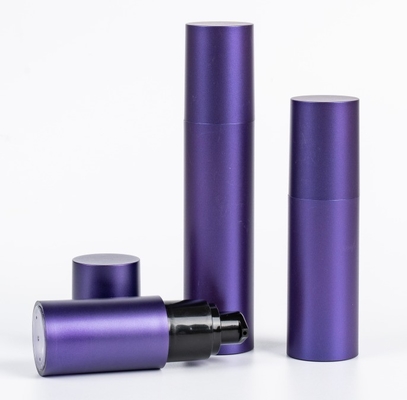 Aceitável Logotipo do cliente garrafa de bomba sem ar para cosméticos de cor 30ml 50ml 100ml