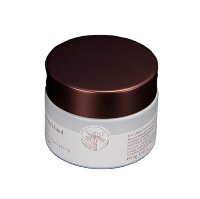 Seros e cremes para cuidados com a pele frascos de 40g recipientes cosméticos de luxo com material plástico PP