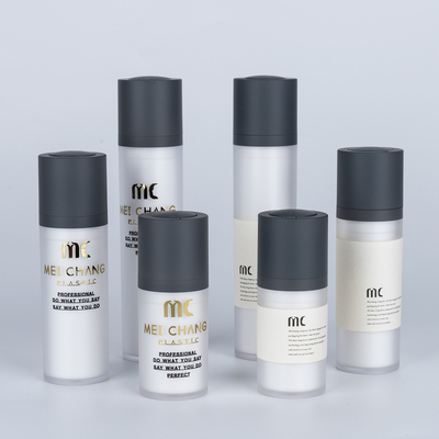 Botão de bomba de loção acrílica para cuidados com a pele 15ml 30ml 50ml