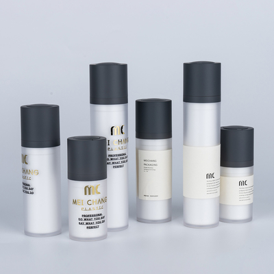 Botão de bomba de loção acrílica para cuidados com a pele 15ml 30ml 50ml