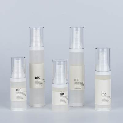 10 ml 15 ml 30 ml 40 ml 50 ml Botão de bomba de plástico sem ar para Creme Facial Creme Ocular Loção