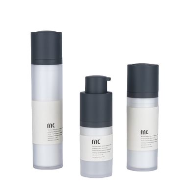 Botão de bomba de loção acrílica para cuidados com a pele 15ml 30ml 50ml