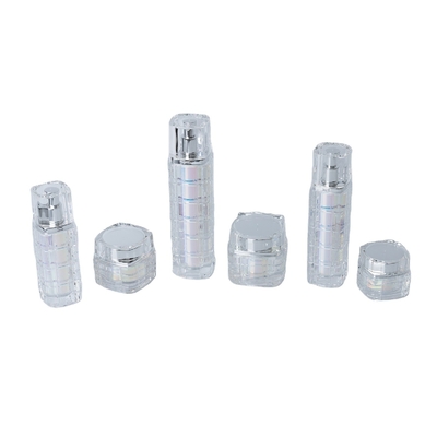 30g 50g 15g 50ml 30ml 100ml 120ml Cap acrílico Cuidado da pele Conjunto de creme frascos de plástico 10000pcs