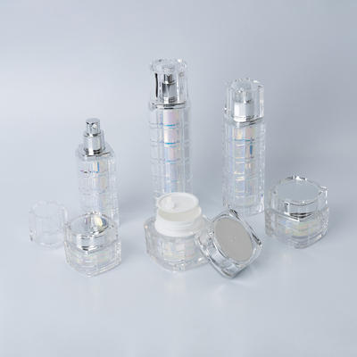 30g 50g 15g 50ml 30ml 100ml 120ml Cap acrílico Cuidado da pele Conjunto de creme frascos de plástico 10000pcs