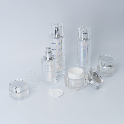 30g 50g 15g 50ml 30ml 100ml 120ml Cap acrílico Cuidado da pele Conjunto de creme frascos de plástico 10000pcs