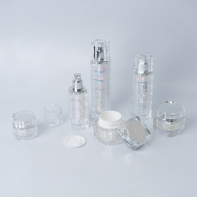 30g 50g 15g 50ml 30ml 100ml 120ml Cap acrílico Cuidado da pele Conjunto de creme frascos de plástico 10000pcs