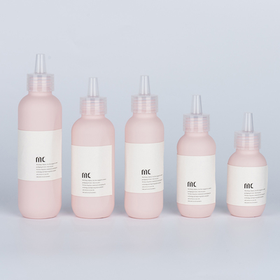 60 ml 80 ml 100 ml 120 ml 150 ml frasco de gotas de compressão em HDPE para cuidados com o cabelo e loção corporal