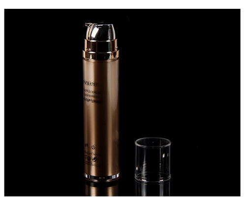 Color Cosmetic Airless Bottle 25ml Gravação interna AS Emulsão de luxo de garrafa interna dupla