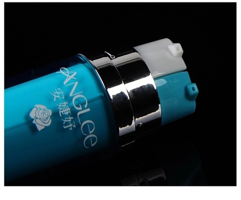 Color Cosmetic Airless Bottle 25ml Gravação interna AS Emulsão de luxo de garrafa interna dupla