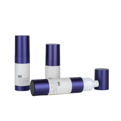 Garrafa de bomba sem ar de cor personalizada de alta qualidade 30 ml 50 ml 100 ml para loção corporal