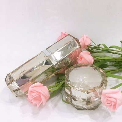 Colar acrílico Luxury Custom Skin Care Set com 15g 30g 50g 30ml 50ml 75ml Capacidade
