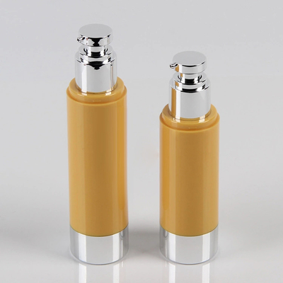 Material do colarinho de plástico 80 ml garrafa de bomba sem ar de 100 ml com taxa de descarga de 0,25 ml