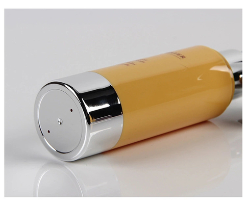 Material do colarinho de plástico 80 ml garrafa de bomba sem ar de 100 ml com taxa de descarga de 0,25 ml