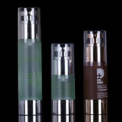 Confecção sob medida Económica Botelha sem ar de 30 ml para creme para olhos e material plástico