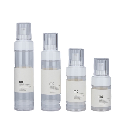 0.25ml Taxa de descarga Loção de bomba sem ar 30ml 50ml 60ml 80ml 100ml PP plástico