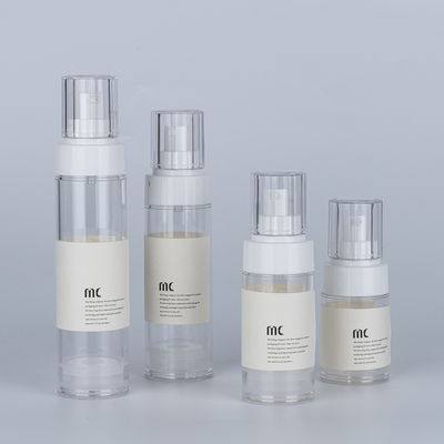 0.25ml Taxa de descarga Loção de bomba sem ar 30ml 50ml 60ml 80ml 100ml PP plástico