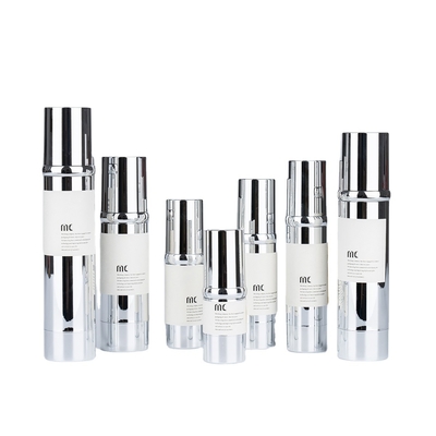 15 ml 20 ml 30 ml garrafa de bomba durável sem ar para diversos cosméticos e cremes faciais