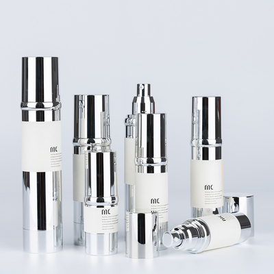 15ml 20ml 30ml 50ml Fota de bomba sem ar para loção corporal Durável e versátil