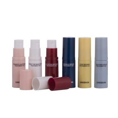 5ml 10ml Color Design personalizado Small Travel PP Vazio Bottle de bomba sem ar para perfume